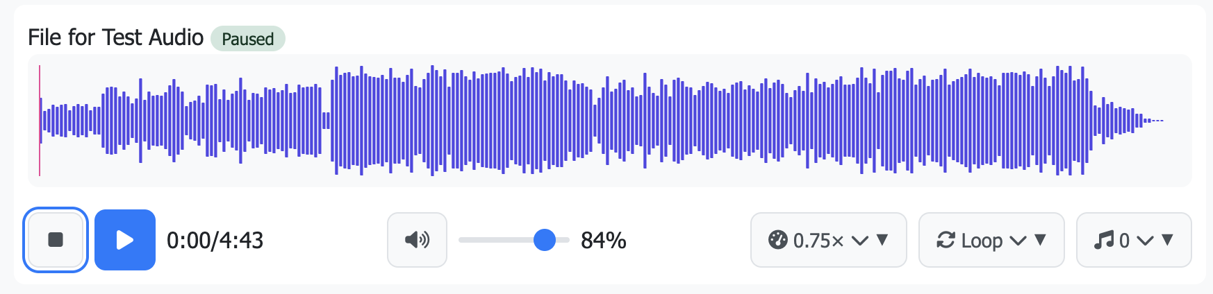 Audio Player