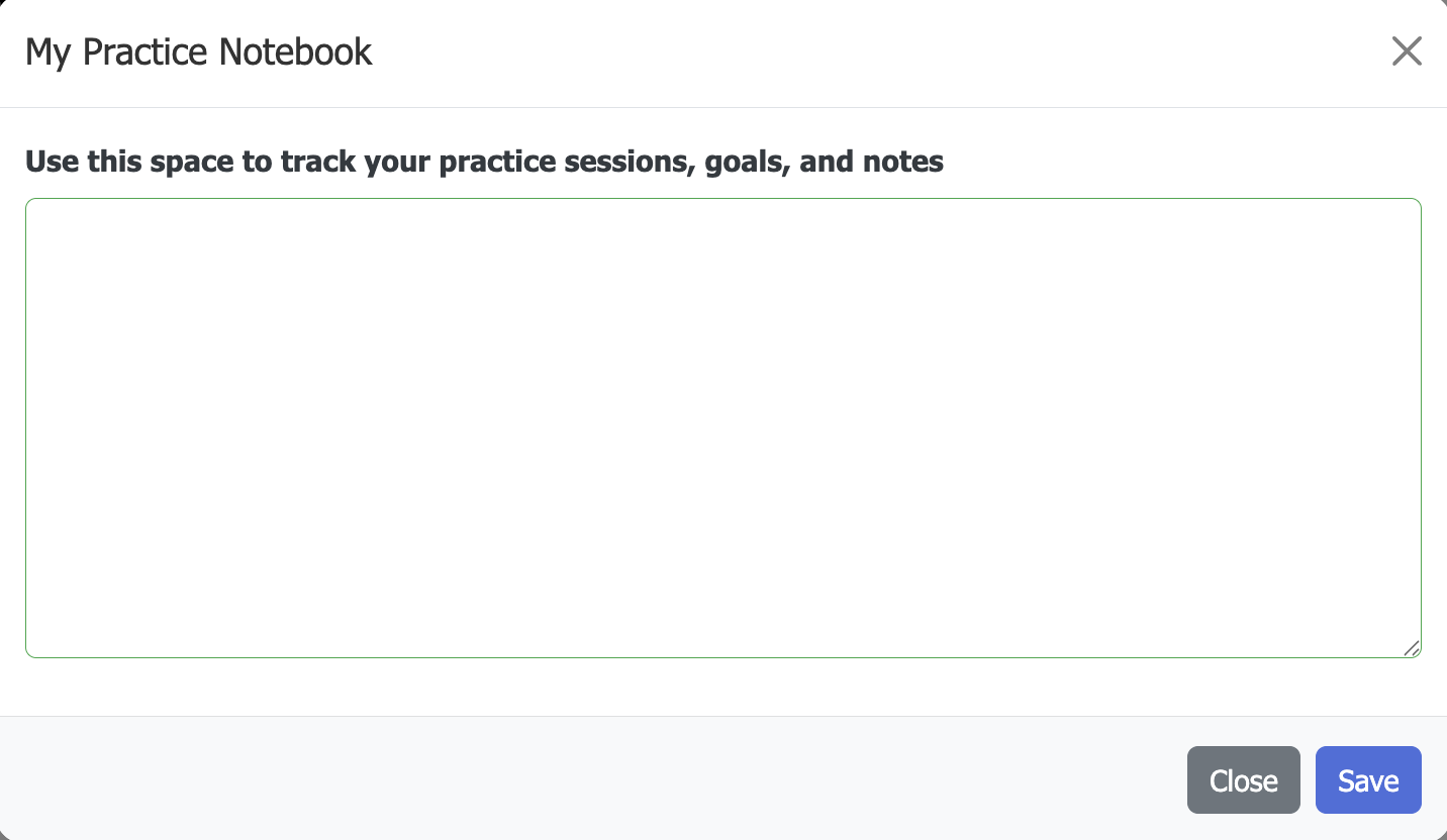 Student Notebook